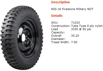 Military Tires on Firestone Military Ndt  Size      Scale 4x4 R C Forums